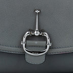 Gucci Techno Horsebit Leather Satchel (SHG-28803)