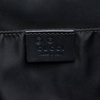 Gucci Techno Web Canvas Clutch