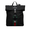 Gucci Techno Web Fold Over Backpack (SHG-MLgr7B)