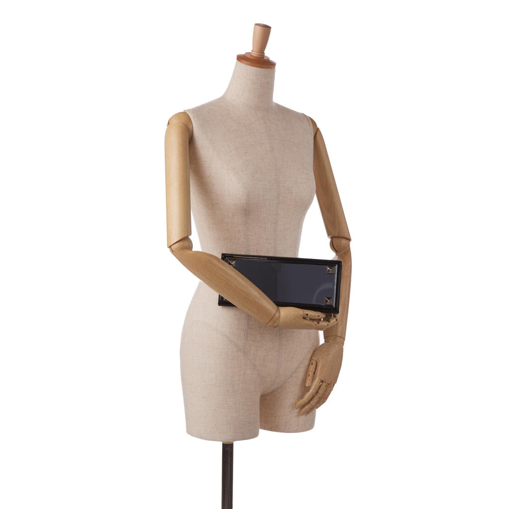 Gucci Tempered Glass Broadway Clutch (SHG-E6bkh6)