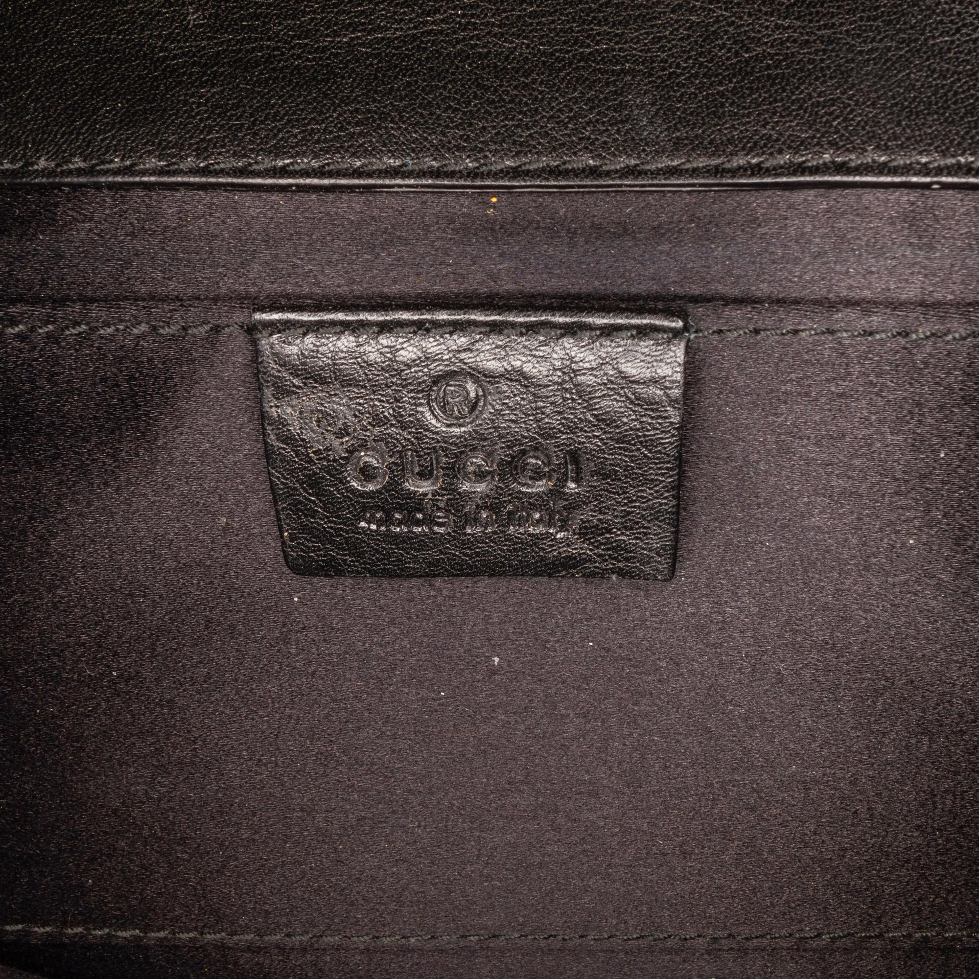 Gucci Tempered Glass Broadway Clutch