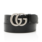 Gucci Textured Leather GG Marmont Belt - Size 38 / 95