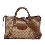Gucci The Hacker Project GG Canvas Neo Classic Satchel