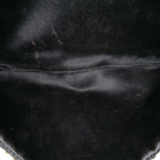 Gucci Tom Ford Zebra Beaded Satin Shoulder Bag