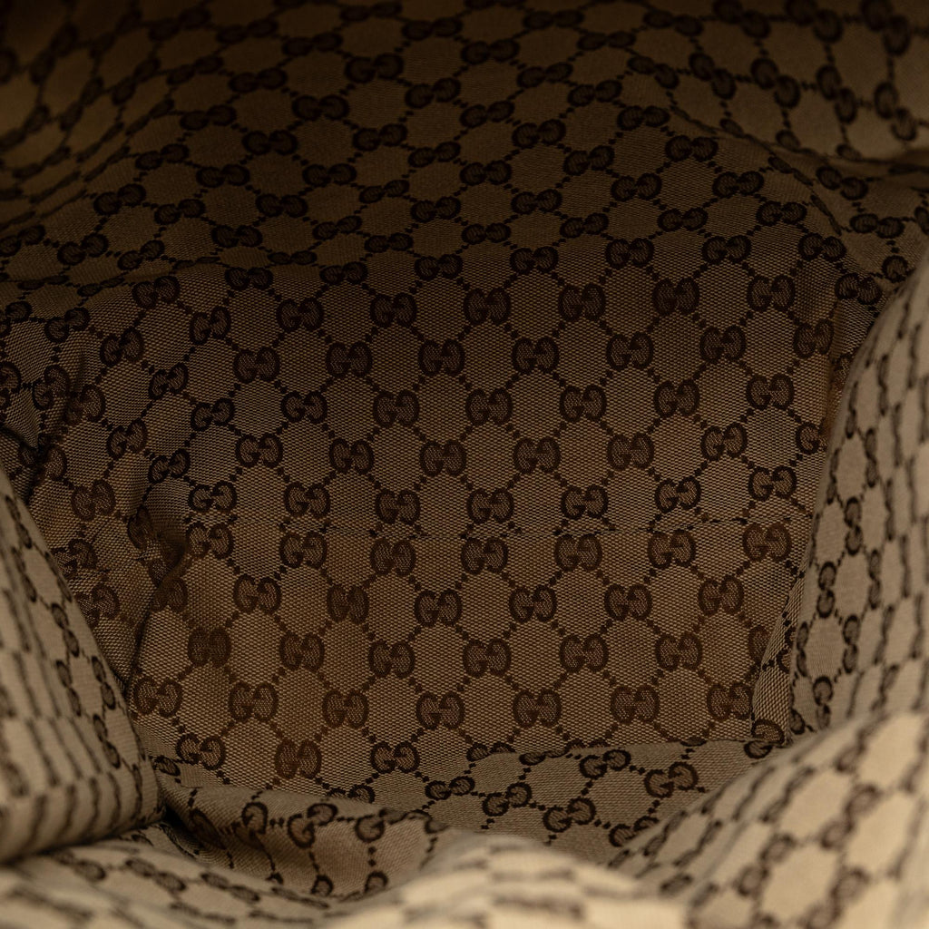 Gucci Tonal GG Double Pocket Belt Backpack (SHG-SC1jz3)
