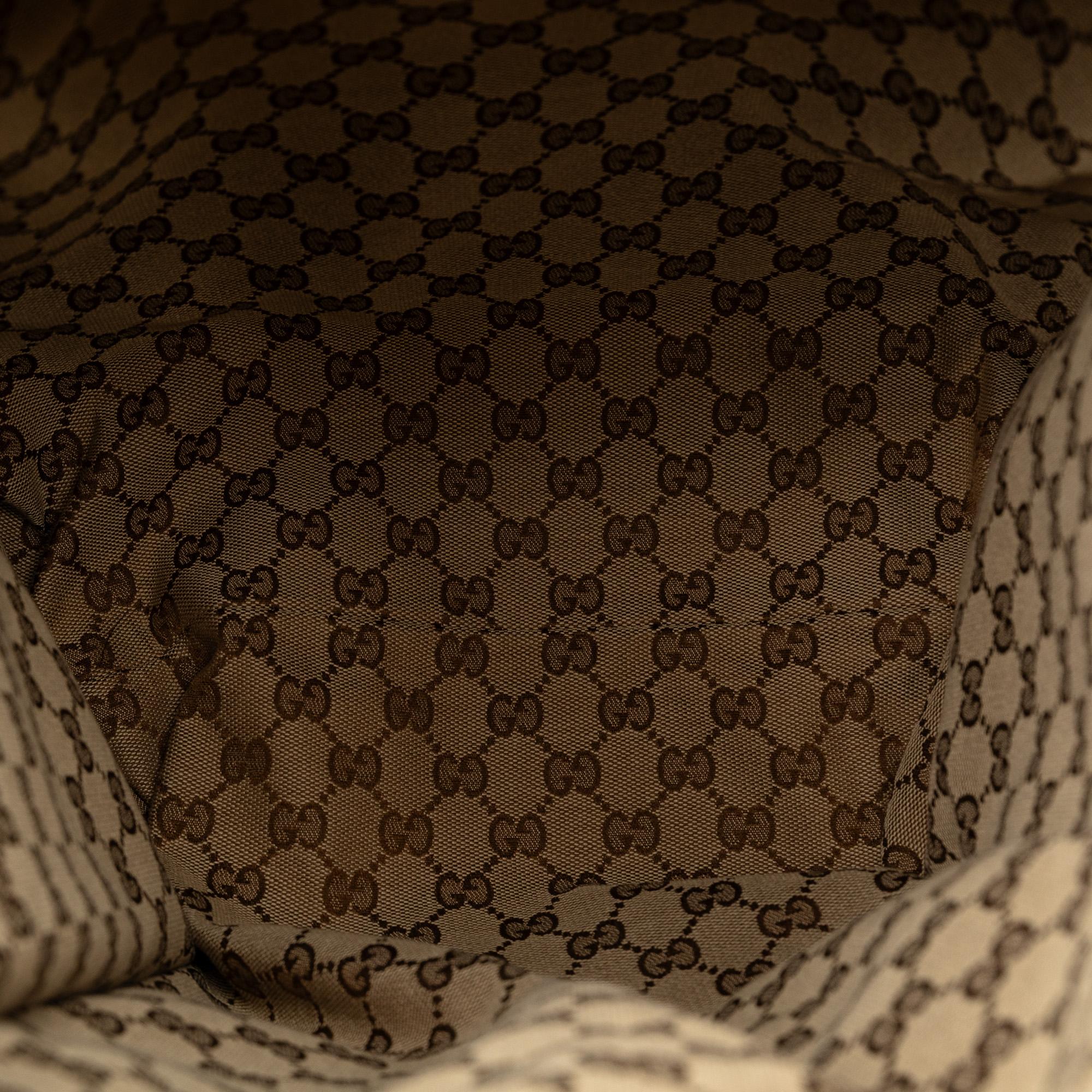 Gucci Tonal GG Double Pocket Belt Backpack (SHG-SC1jz3)