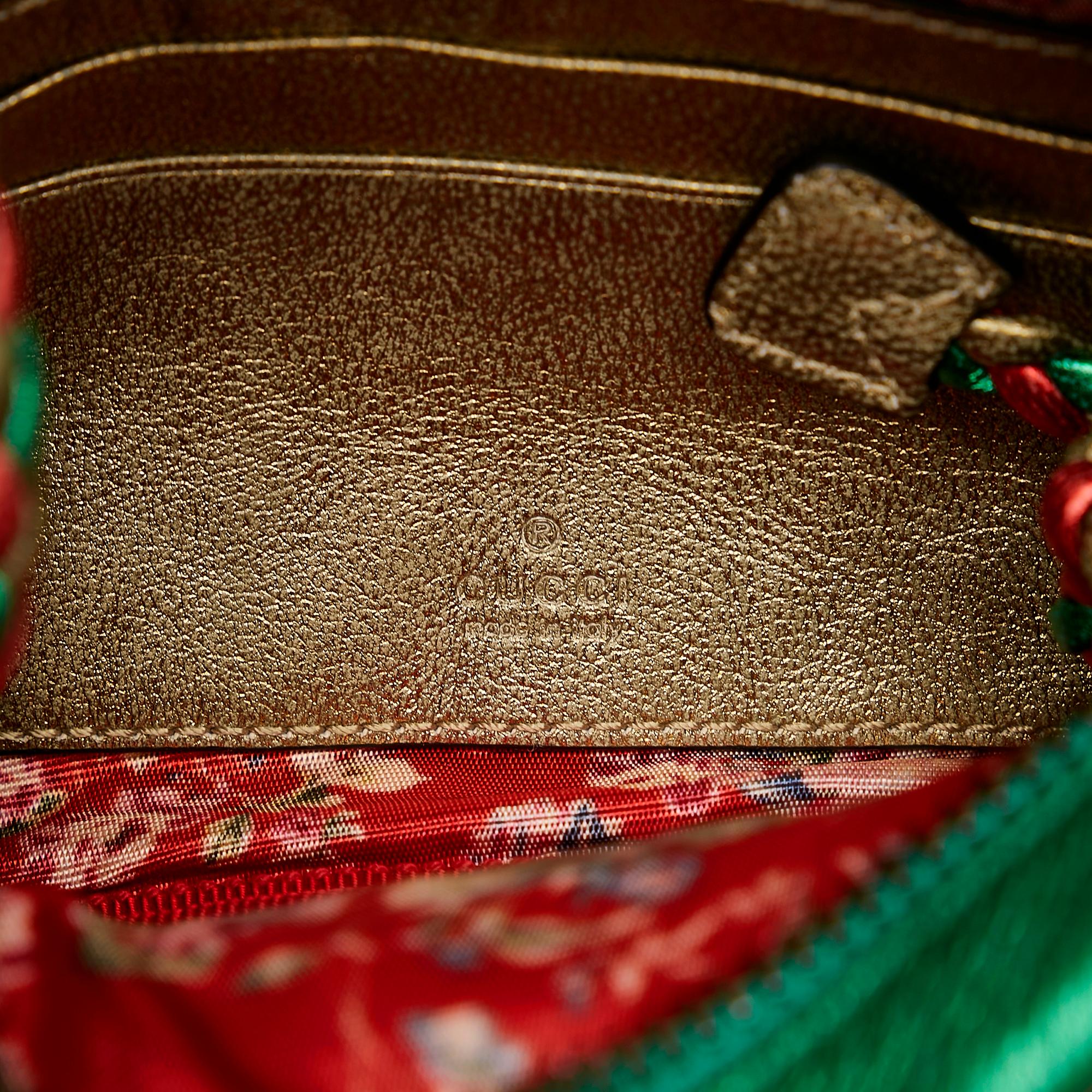 Gucci Trapuntata Leather Crossbody Bag (SHG-29305)