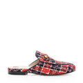 Gucci Tweed Check Horsebit Princeton Mules - Size 7.5 / 37.5 (SHF-N9Ms7t)