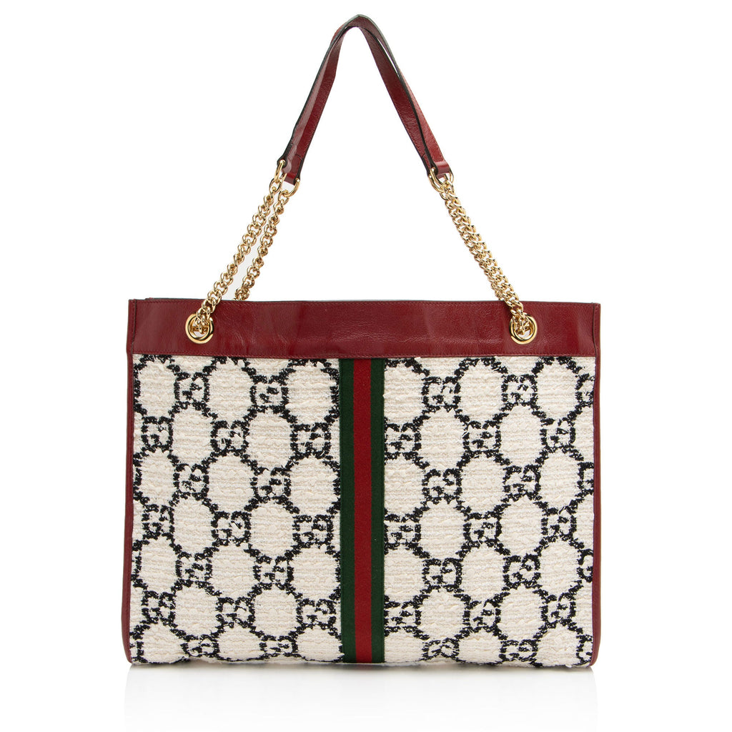 Gucci GG Tweed Rajah Large Tote
