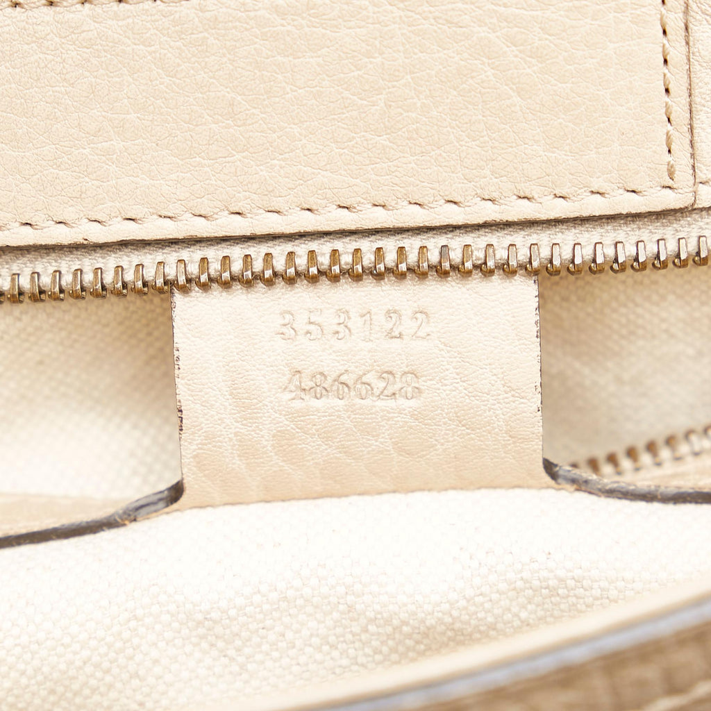 Gucci Twins Leather Tote Bag (SHG-37214)