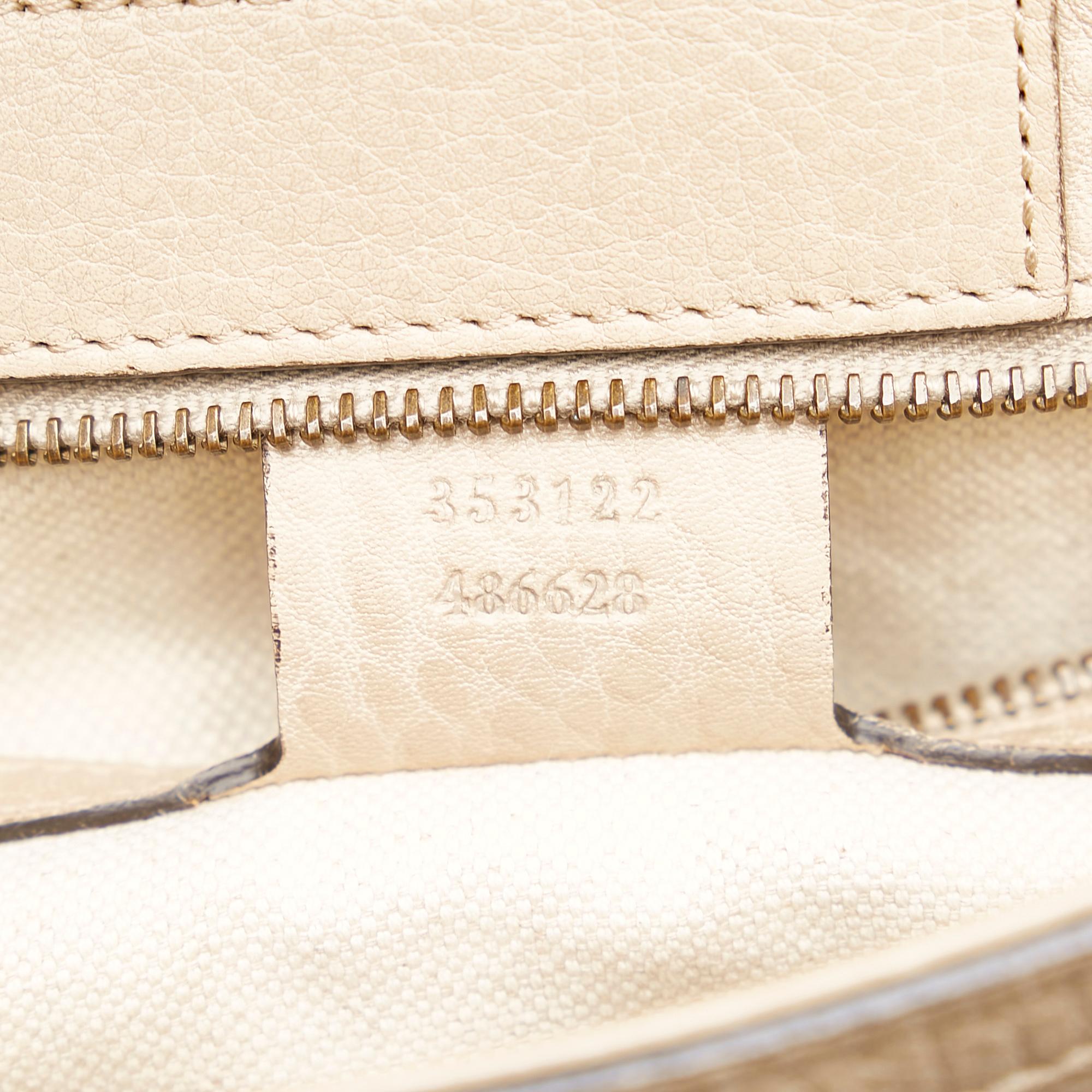 Gucci Twins Leather Tote Bag (SHG-37214)