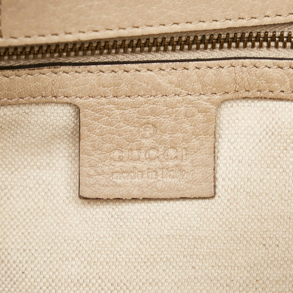 Gucci Twins Leather Tote Bag (SHG-37214)