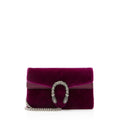 Gucci Velvet Crystal Dionysus Mini Shoulder Bag
