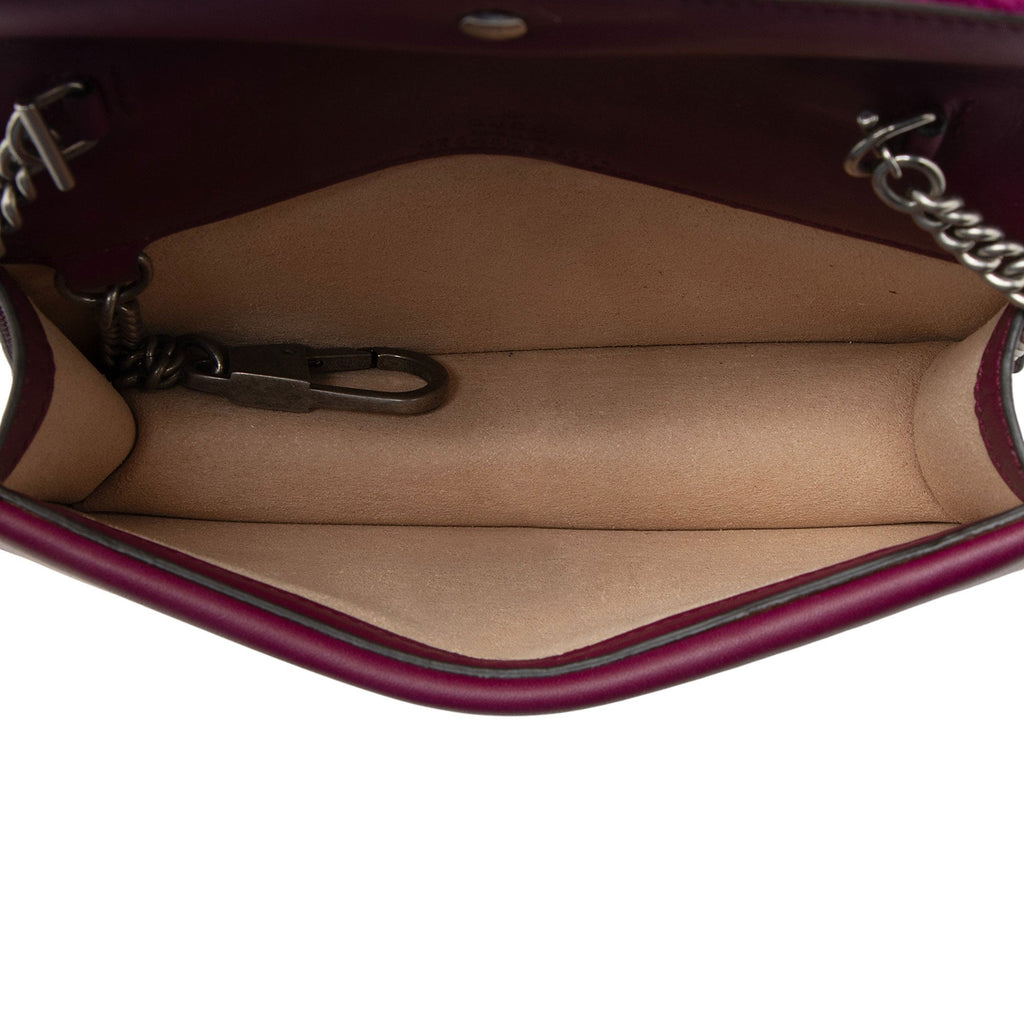 Gucci Velvet Crystal Dionysus Mini Shoulder Bag