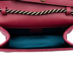 Gucci Velvet Crystal G Shoulder Bag (SHF-y04HzV)