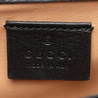 Gucci Velvet Crystal Mini Bee Broadway Shoulder Bag