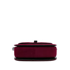 Gucci Velvet Twist Lock Satchel (SHG-LqJTBE)
