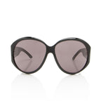 Gucci Vintage Crystal Logo Round Sunglasses