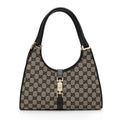 Gucci Vintage GG Canvas Bardot Medium Shoulder Bag (SHF-MzOFGC)