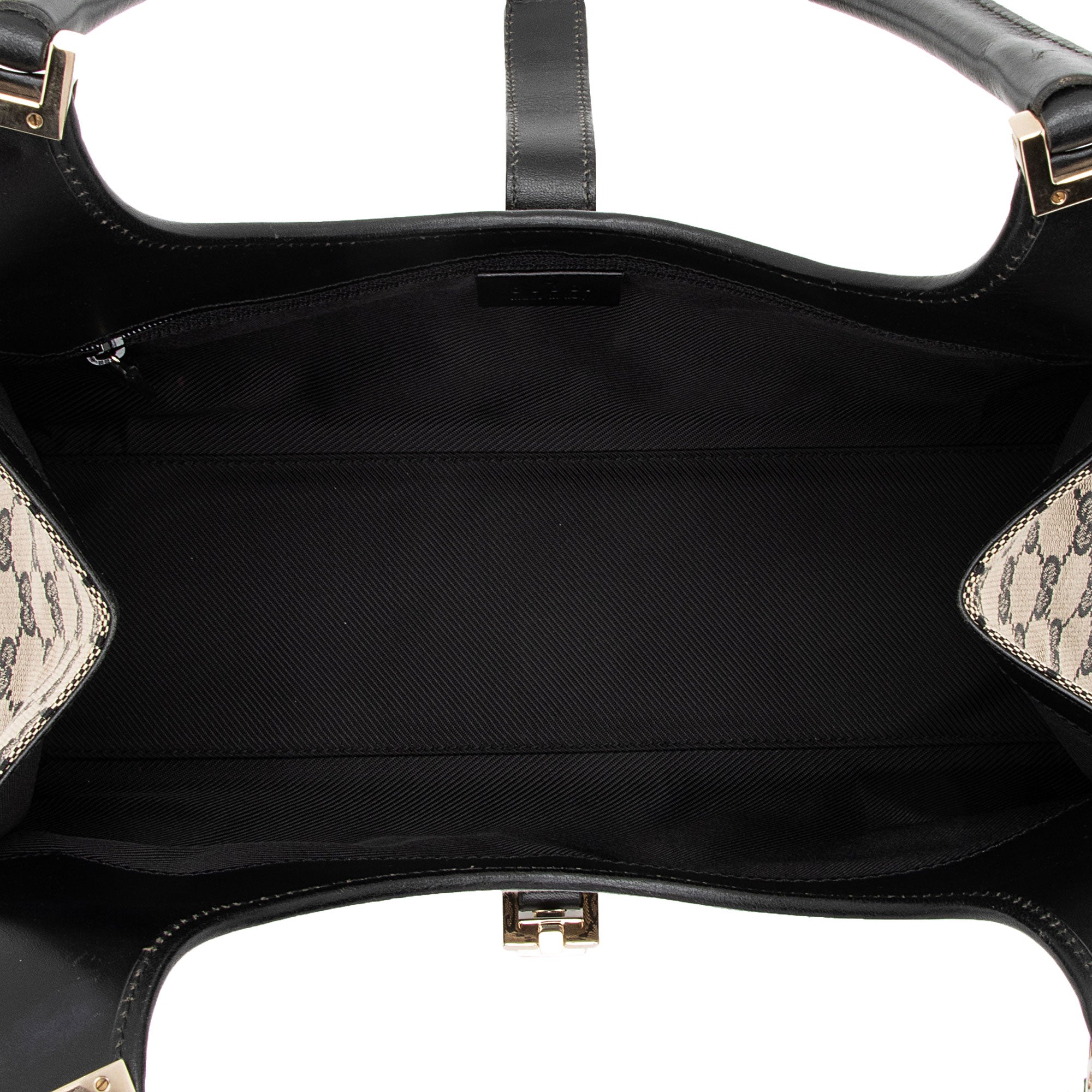Gucci Vintage GG Canvas Bardot Medium Shoulder Bag (SHF-MzOFGC)