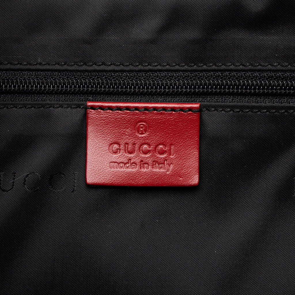 Gucci Vintage GG Canvas Bardot Shoulder Bag