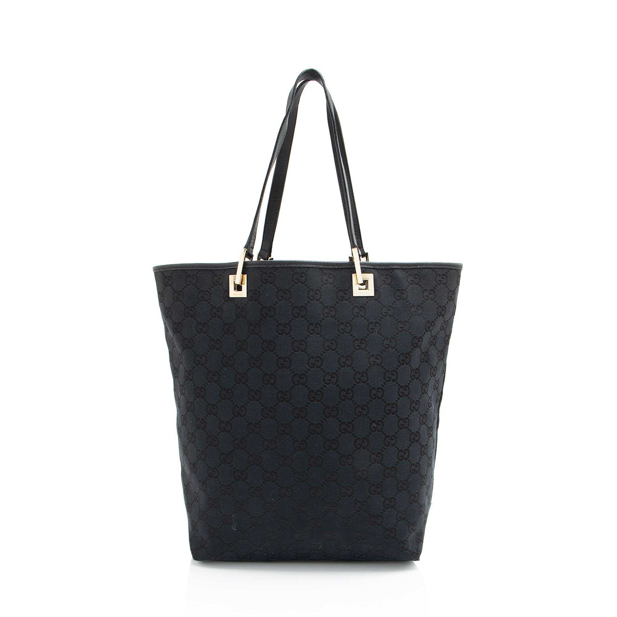 Gucci Vintage GG Canvas Bucket Large Tote