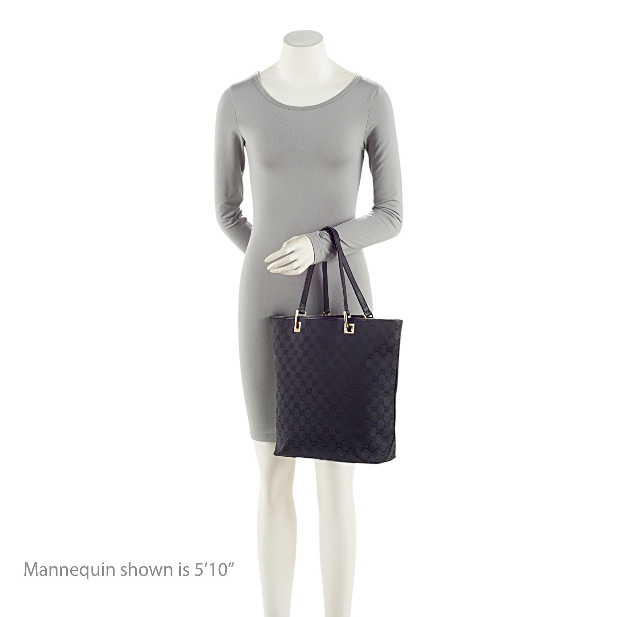 Gucci Vintage GG Canvas Bucket Large Tote