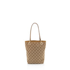 Gucci Vintage GG Canvas Medium Bucket Tote