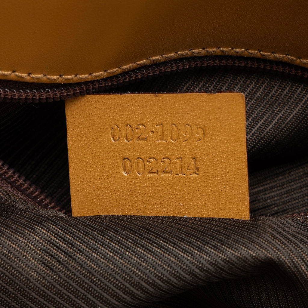 Gucci Vintage GG Canvas Medium Bucket Tote