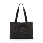 Gucci Vintage GG Canvas Drawstring Tote (SHF-psl0Np)