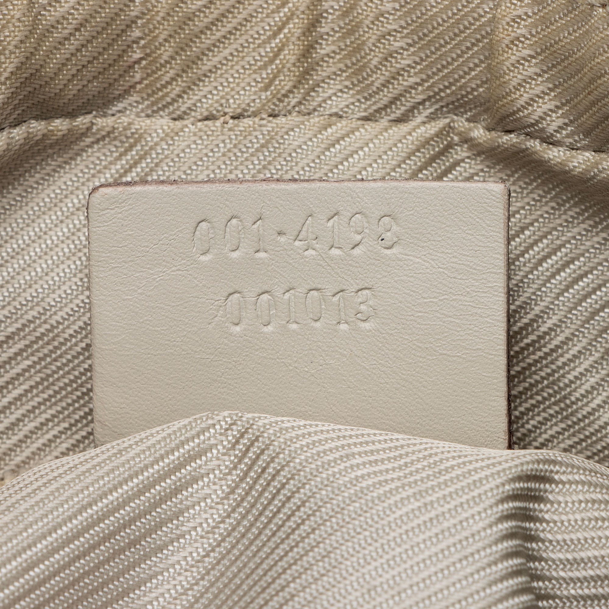 Gucci Vintage GG Canvas Front Pocket Shoulder Bag