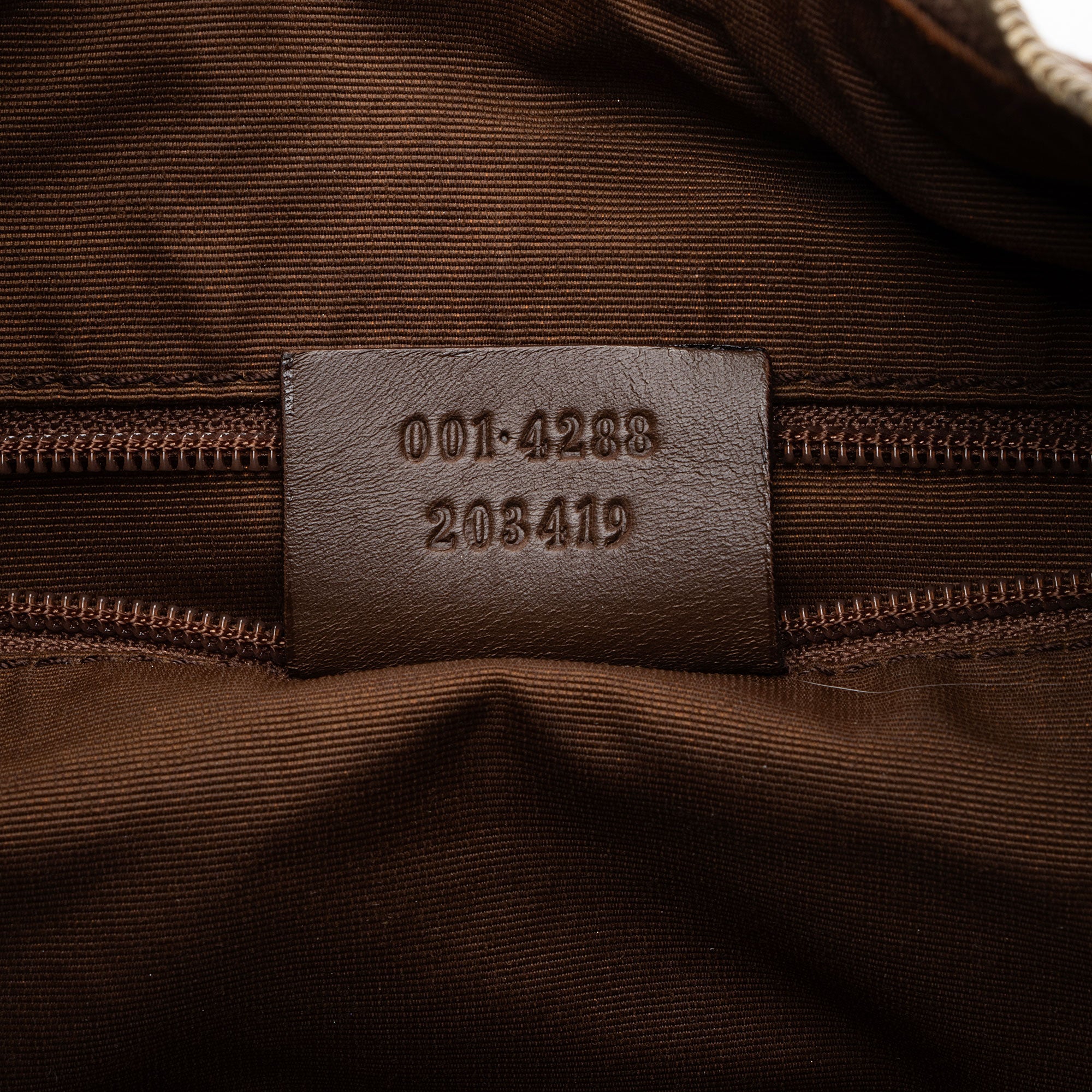 Gucci Vintage GG Canvas Hobo (SHF-A3NrpF)
