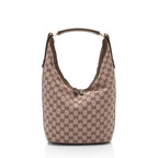 Gucci Vintage GG Canvas Hobo (SHF-A3NrpF)