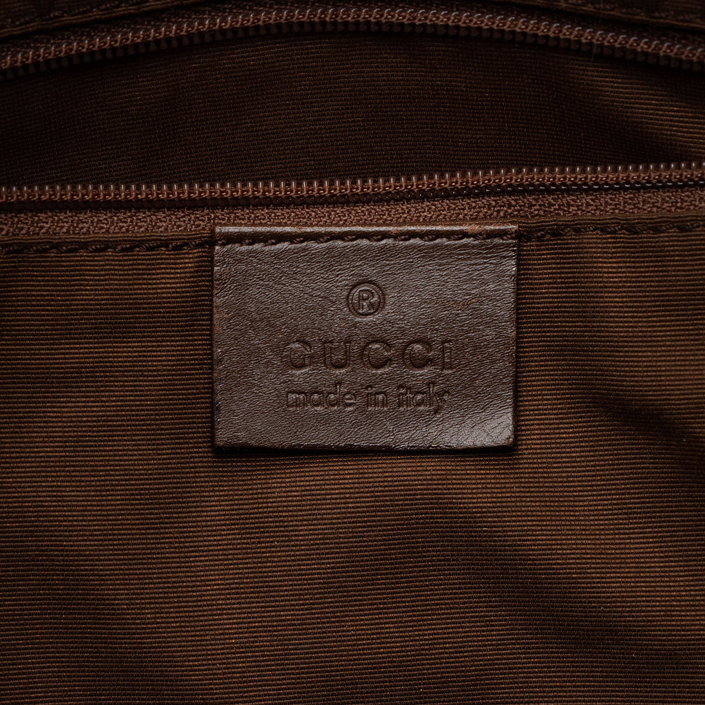 Gucci Vintage GG Canvas Hobo (SHF-A3NrpF)