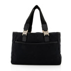 Gucci Vintage GG Canvas Horsebit Small Tote (SHF-19171)