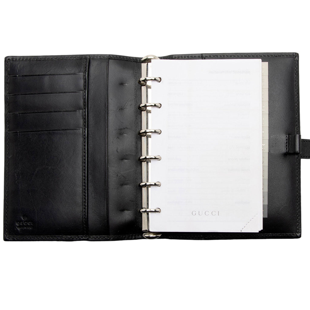 Gucci Vintage GG Canvas Jackie Agenda Cover (SHF-KPI90s)