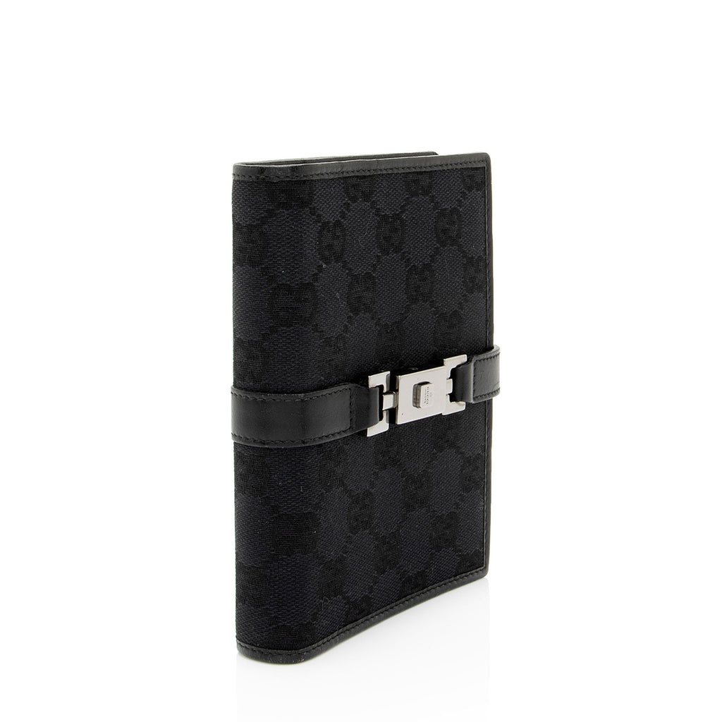 Gucci Vintage GG Canvas Jackie Agenda Cover (SHF-KPI90s)