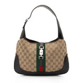 Gucci Vintage GG Canvas Jackie Hobo (SHF-0vIVSI)