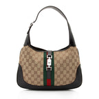 Gucci Vintage GG Canvas Jackie Hobo (SHF-0vIVSI)