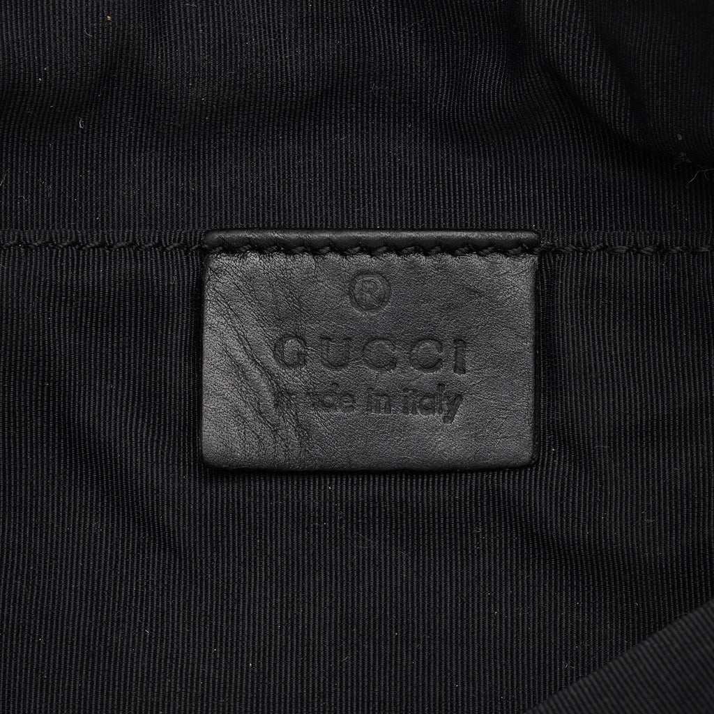 Gucci Vintage GG Denim Small Shoulder Bag (SHF-yTYszL)
