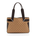 Gucci Vintage GG Denim Tote (SHF-eNUWZP)