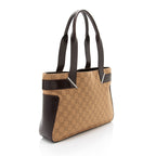 Gucci Vintage GG Denim Tote (SHF-eNUWZP)