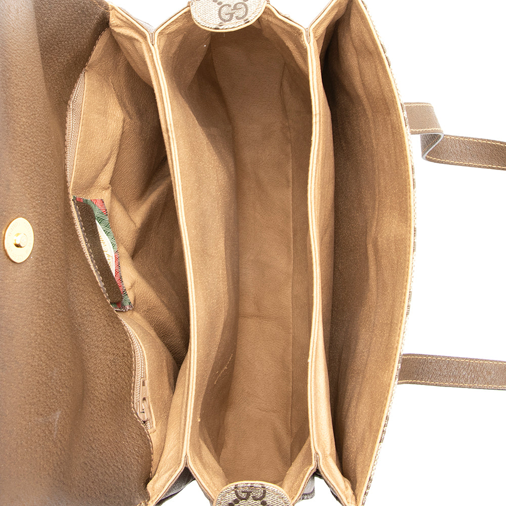 Gucci Vintage GG Plus Satchel (SHF-19037)