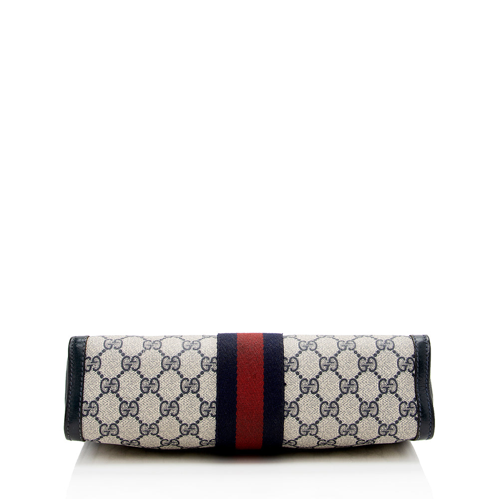 Gucci Vintage GG Plus Web Clutch - FINAL SALE (SHF-17304)