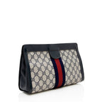 Gucci Vintage GG Plus Web Clutch - FINAL SALE (SHF-17304)