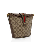 Gucci Vintage GG Plus Web Shoulder Bag (SHF-PvNydn)