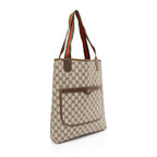 Gucci Vintage GG Plus Web Tote (SHF-hILX0s)