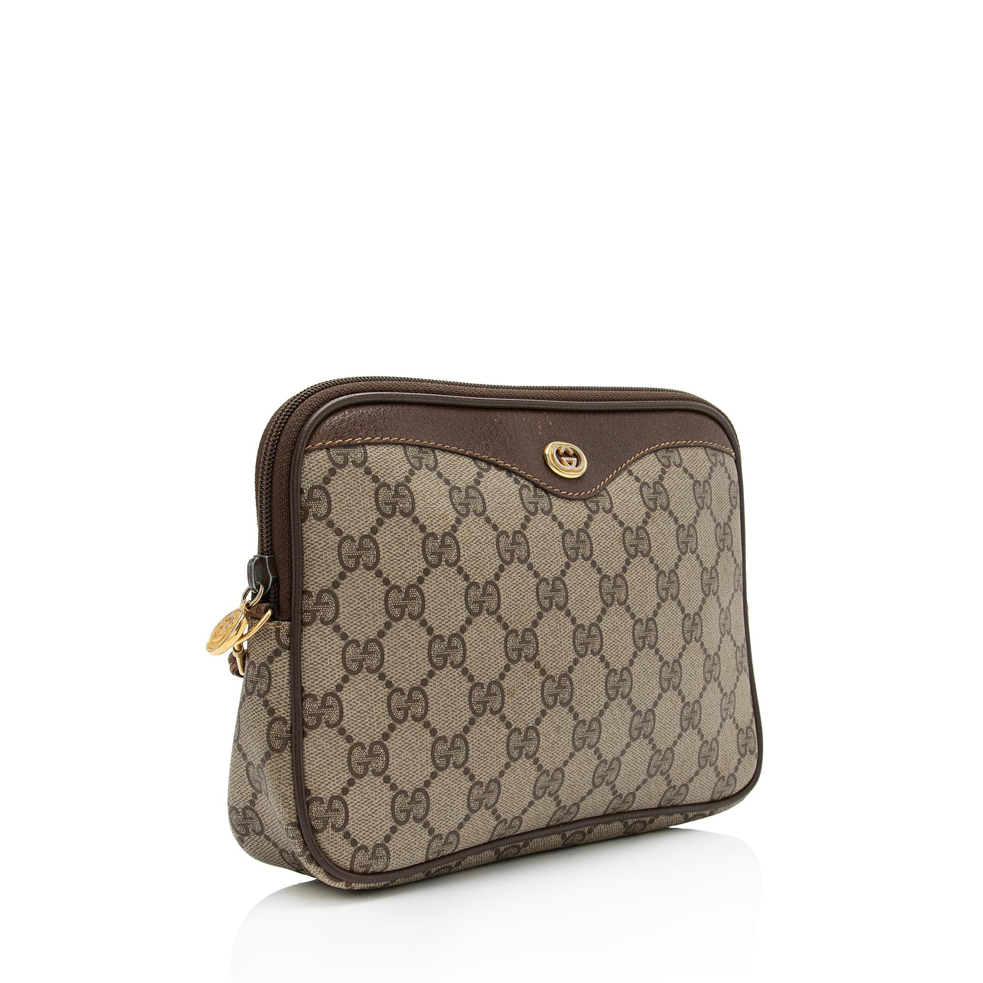 Gucci Vintage GG Supreme Small Camera Bag (SHF-PWd9U6)
