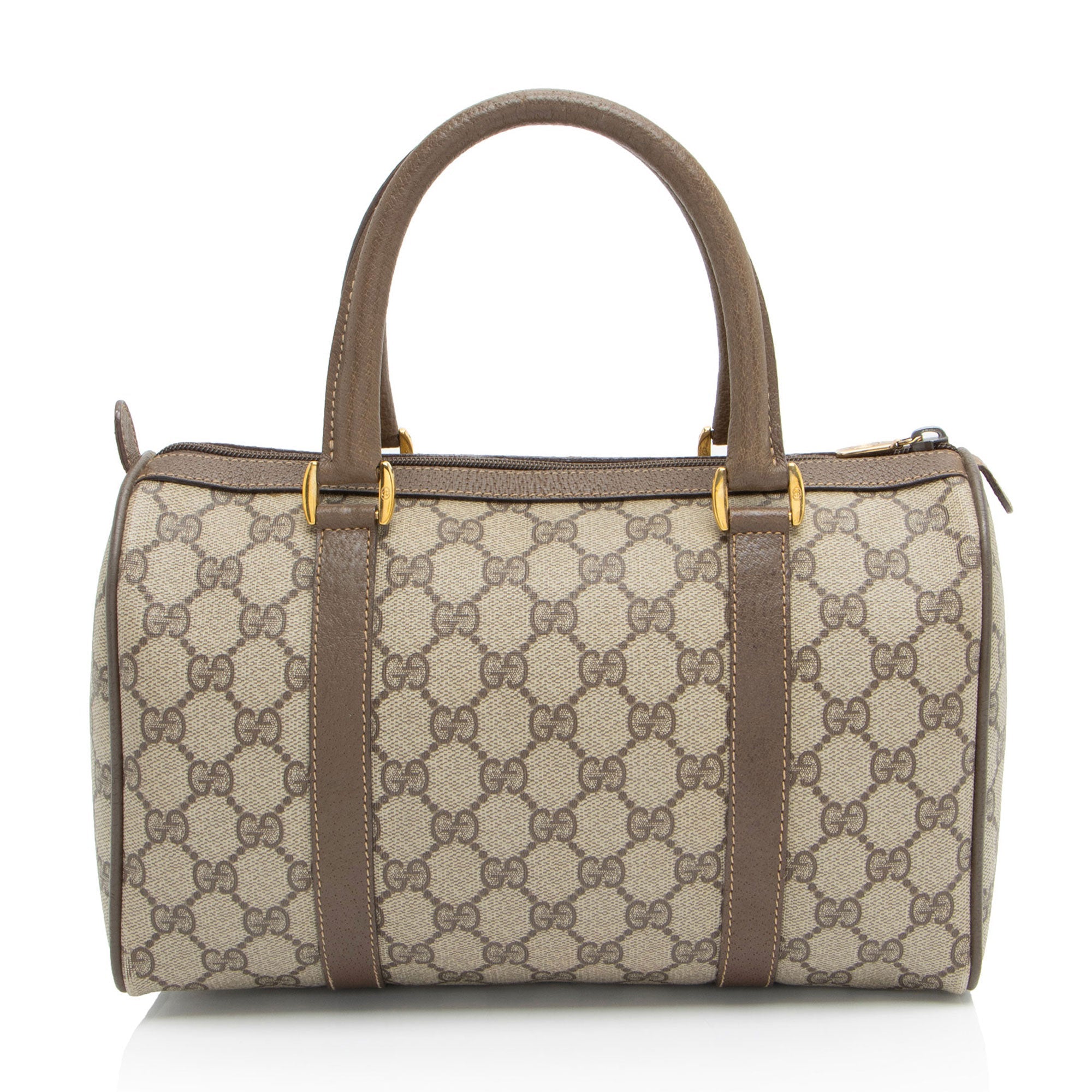 Gucci Vintage GG Supreme Web Boston Bag