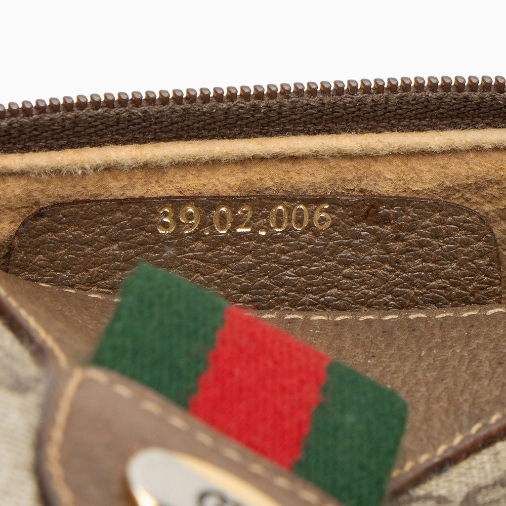 Gucci Vintage GG Supreme Web Boston Bag